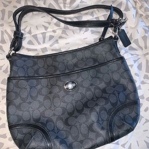 Coach Leather Shoulder Bag- New!!